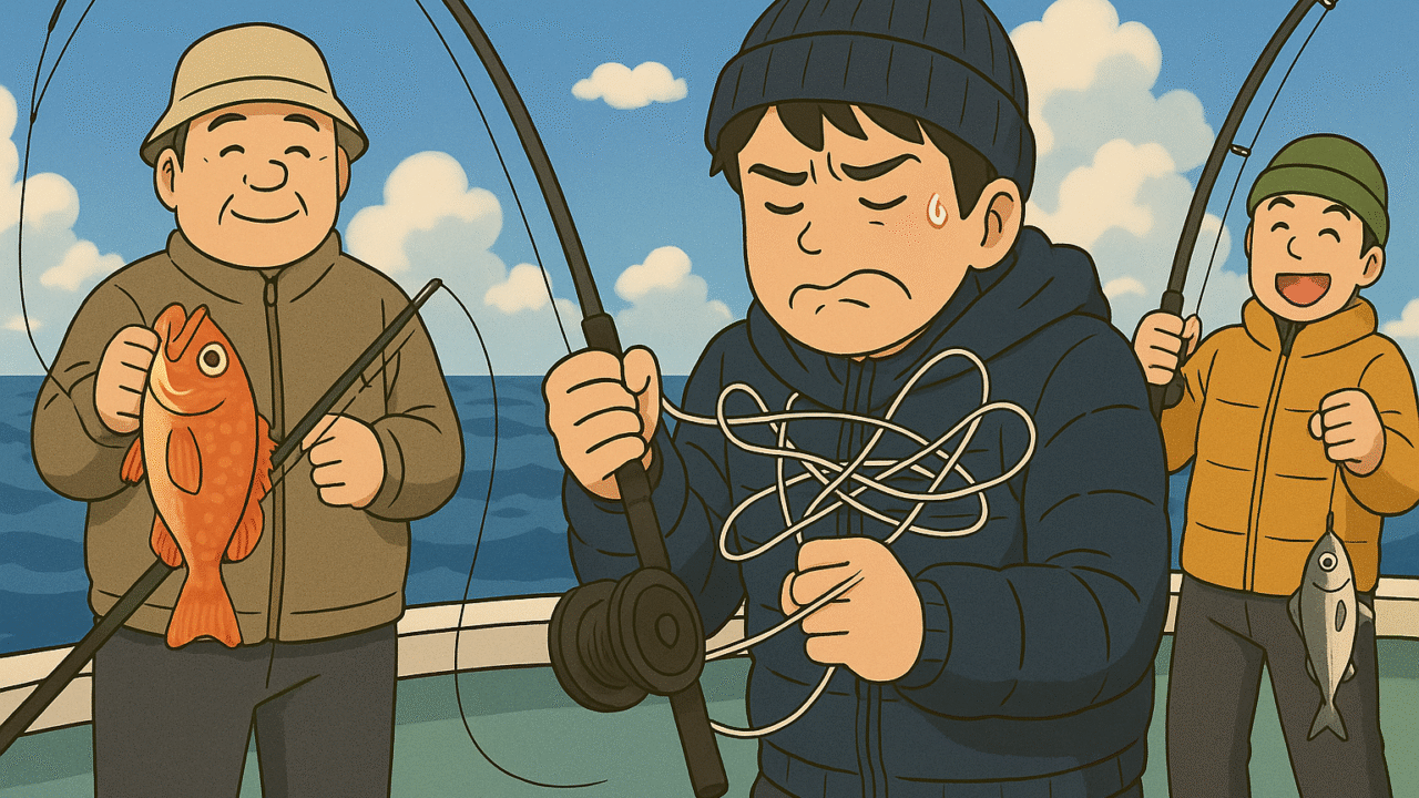 釣れてる時にオマツリは厳禁