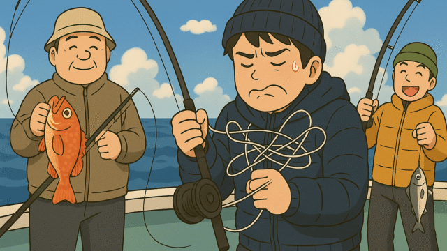 釣れてる時にオマツリは厳禁