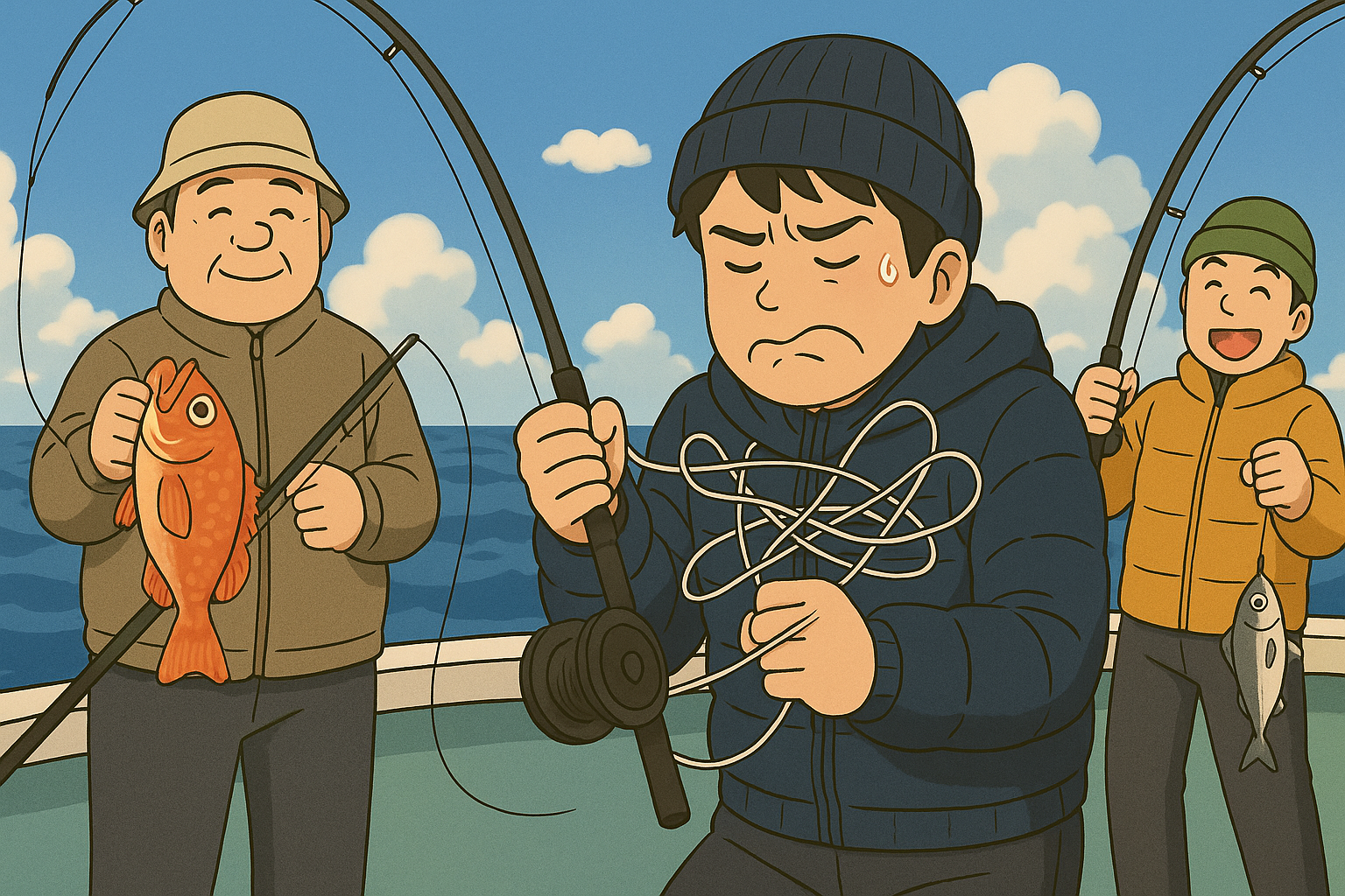 釣れてる時にオマツリは厳禁