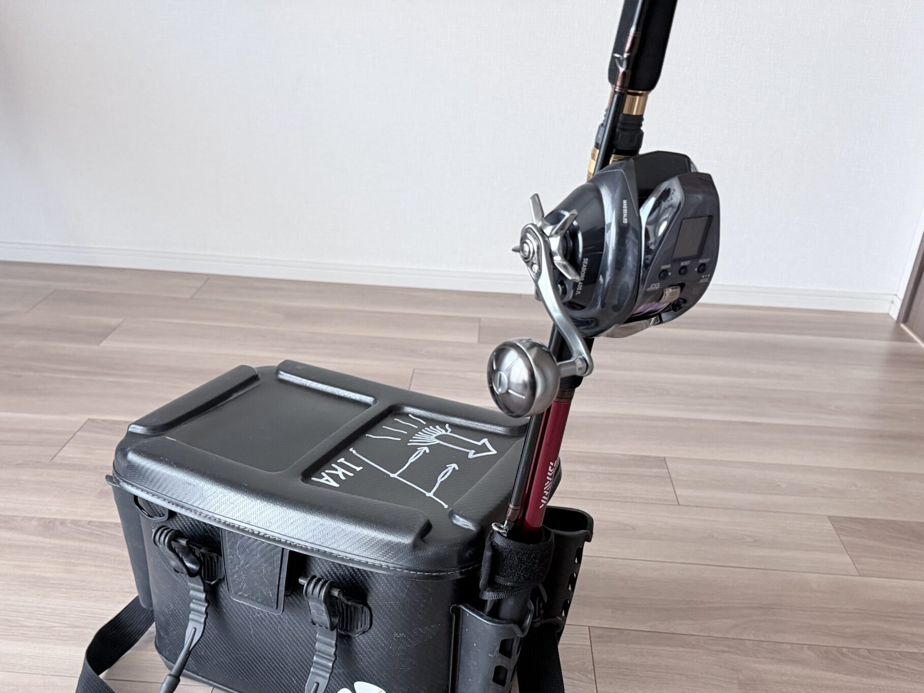 竿は立てておく